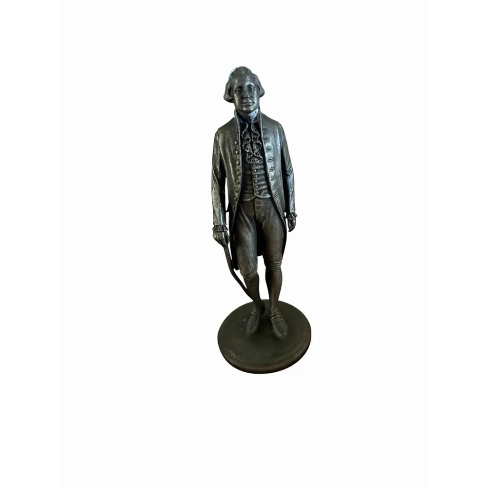 Lot Of 5 Presidents Lance Fine Pewter  Washington, Roosevelt, Jefferson, Lincoln